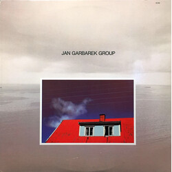Jan Garbarek Group Photo With Blue Sky, White Cloud, Wires, Windows And A Red Roof Vinyl LP USED