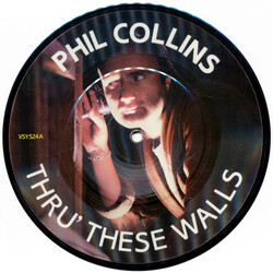 Phil Collins Thru' These Walls USED VINYL 7INCH PICTURE DISC