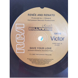 Renée & Renato Save Your Love / If Love Is Not The Reason USED VINYL 7INCH