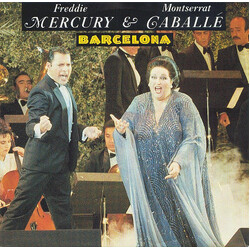 Freddie Mercury / Montserrat Caballé Barcelona USED VINYL 7INCH SINGLE 45 RPM