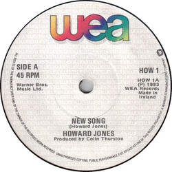 Howard Jones New Song Vinyl 7" USED