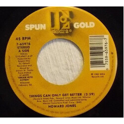 Howard Jones Things Can Only Get Better / Like To Get To Know You Well USED VINYL 7INCH 45 RPM
