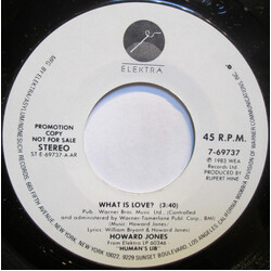 Howard Jones What Is Love? USED VINYL 7INCH 45 RPM PROMO STEREO