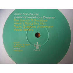Armin Van Buuren / Perpetuous Dreamer The Sound Of Goodbye USED VINYL 12INCH PROMO 33 S RPM 45 RPM