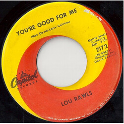 Lou Rawls You're Good For Me / Soul Serenade USED VINYL 7INCH 45 RPM