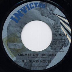 Glass House Crumbs Off The Table / Bad Bill Of Goods USED VINYL 7INCH SINGLE 45 RPM
