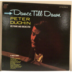 Peter Duchin, His Piano And Orchestra Dance Till Dawn Vinyl LP USED