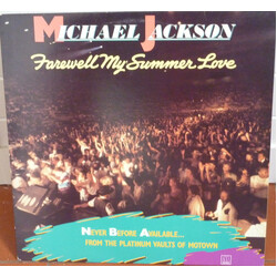 Michael Jackson Farewell My Summer Love Vinyl LP USED