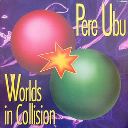 Pere Ubu Worlds In Collision Vinyl LP USED
