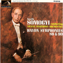 Joseph Haydn / László Somogyi / Wiener Symphoniker Symphonies 89 & 90 Vinyl LP USED