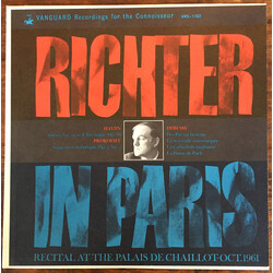 Joseph Haydn / Sergei Prokofiev / Claude Debussy / Sviatoslav Richter Richter In Paris (Recital At The Palais De Chaillot - Oct. 1961) Vinyl LP USED