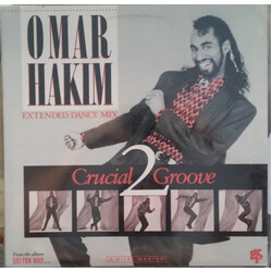 Omar Hakim Crucial 2 Groove USED VINYL 12INCH 33 S RPM