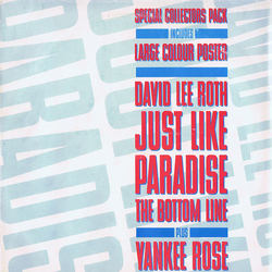 David Lee Roth Just Like Paradise Vinyl 12" USED