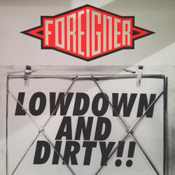 Foreigner Lowdown And Dirty USED VINYL 12INCH 45 RPM