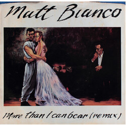 Matt Bianco More Than I Can Bear USED VINYL 7INCH 45 RPM SINGLE PROMO