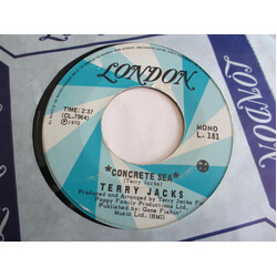 Terry Jacks Concrete Sea / She Even Took The Cat USED VINYL 7INCH 45 RPM SINGLE MONO