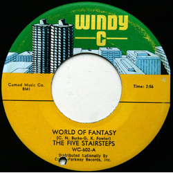 Five Stairsteps World Of Fantasy / Playgirl's Love Vinyl 7" USED