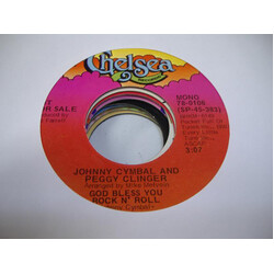 Cymbal And Clinger God Bless You Rock N' Roll USED VINYL 7INCH 45 RPM SINGLE PROMO MONO