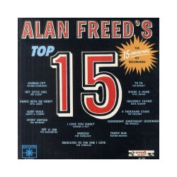 Various Alan Freed's Top 15 Vinyl LP USED