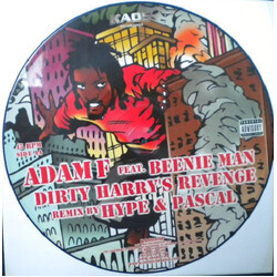 Adam F Dirty Harry's Revenge USED VINYL 12INCH 45 RPM LIMITED EDITION PICTURE DISC