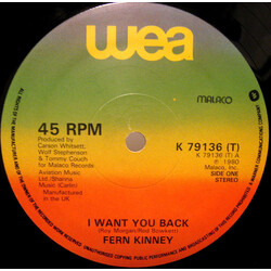 Fern Kinney I Want You Back / Groove Me USED VINYL 12INCH