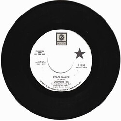 The Cooperettes Peace Maker USED VINYL 7INCH PROMO