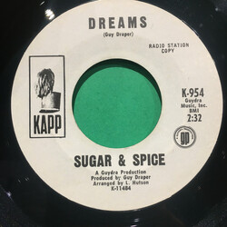 Sugar & Spice (5) Dreams Vinyl 7" USED