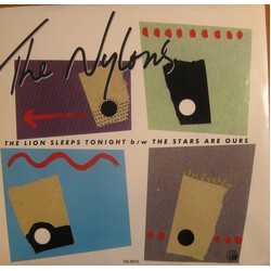 The Nylons The Lion Sleeps Tonight / The Stars Are Ours USED VINYL 7INCH SINGLE 45 RPM