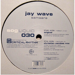 Jay Wave Samsara USED VINYL 12INCH 33 S RPM