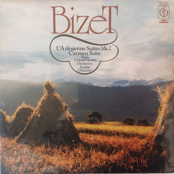 Georges Bizet / André Cluytens / Orchestre De La Société Des Concerts Du Conservatoire L'Arlesienne Suites 1 & 2 / Carmen Vinyl LP USED