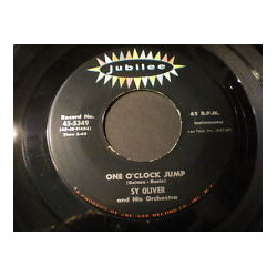 Sy Oliver And His Orchestra One O'Clock Jump / In A Little Spanish Town Cha-Cha USED VINYL 7INCH 45 RPM