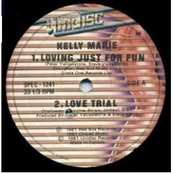 Kelly Marie Loving Just For Fun / Love Trial / Don't Stop Your Love / Make Love To Me USED VINYL 12INCH 33 S RPM COMPILATION