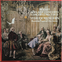Wolfgang Amadeus Mozart / Yehudi Menuhin / Menuhin Festival Orchestra Concerto "Adelaïde" - Concerto N°7 En Ré Majeur Vinyl LP USED