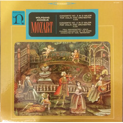Wolfgang Amadeus Mozart / Paul Makanowitzky / Kammerorchester Des Saarländischen Rundfunks, Saarbrücken / Karl Ristenpart Concerto No. 3 In G Major Fo