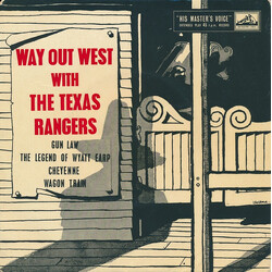 The Texas Rangers Way Out West With The Texas Rangers USED VINYL 7INCH 45 RPM EP