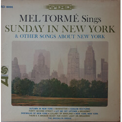 Mel Tormé Sings Sunday In New York And Other Songs About New York Vinyl LP USED
