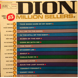 Dion (3) Dion Sings The 15 Million Sellers Vinyl LP USED