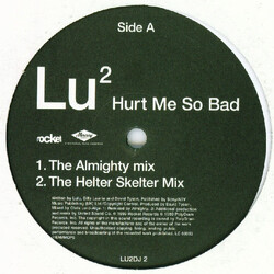 Lulu Hurt Me So Bad USED VINYL 12INCH 33 S RPM PROMO