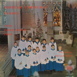 Leeds Parish Church Choir Popular Christmas Carols Vinyl LP USED