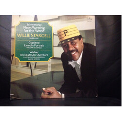 Willie Stargell / William Warfield / David Effron / Eastman Philharmonia Schwanter.  New Morning For The World.  Copland.  Lincoln Portrait Vinyl LP U