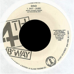 Dino (2) 24/7 USED VINYL 7INCH 45 RPM SINGLE PROMO STEREO