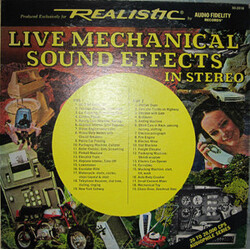 No Artist Live Mechanical Sound Effects In Stereo Vinyl LP USED