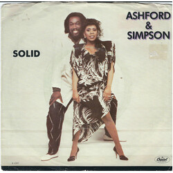 Ashford & Simpson Solid USED VINYL 7INCH 45 RPM SINGLE PROMO