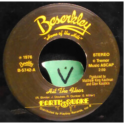 Earth Quake (2) Hit The Floor USED VINYL 7INCH 45 RPM SINGLE
