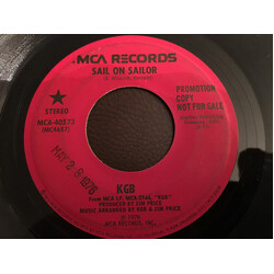 KGB (7) Sail On Sailor / Sail On Sailor USED VINYL 7INCH PROMO