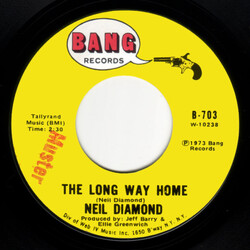 Neil Diamond The Long Way Home / Monday, Monday USED VINYL 7INCH 45 RPM