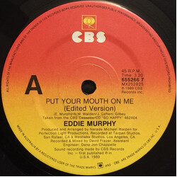 Eddie Murphy Put Your Mouth On Me USED VINYL 7INCH 45 RPM SINGLE