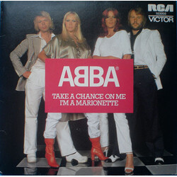 ABBA Take A Chance On Me / I'm A Marionette USED VINYL 7INCH 45 RPM SINGLE