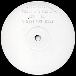 Prizna / Brimstone (2) Carlito's Law (Remix) / Earthquake USED VINYL 12INCH 45 RPM WHITE LABEL