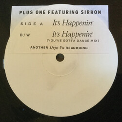 Plus + One / Sirron It's Happenin' USED VINYL 12INCH 45 RPM WHITE LABEL